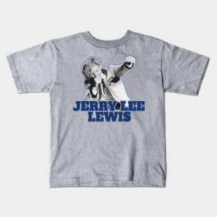 Jerry Lee Lewis style rock Kids T-Shirt